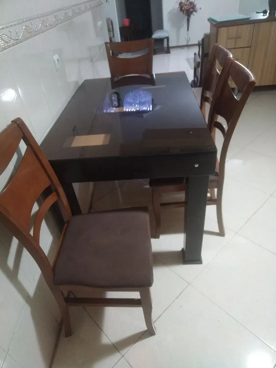میز ناهارخوری 4 نفره|میز و صندلی غذاخوری|تهران, وحیدیه|دیوار