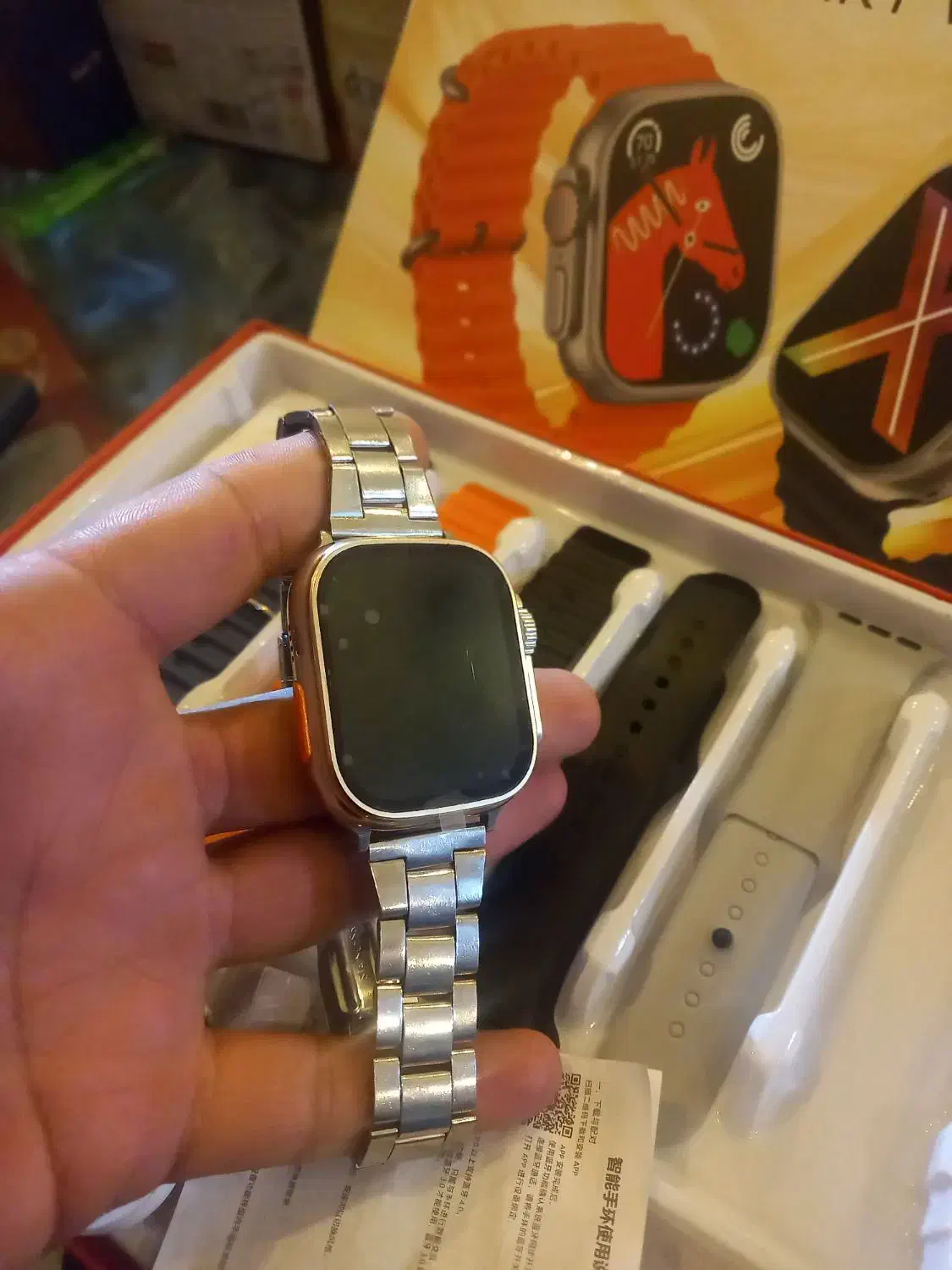 اسمارت واچ|ساعت|نور, |دیوار