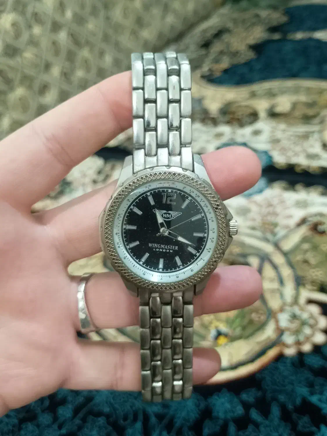 ساعت اصل انگلیسی WING MASTER|ساعت|سنندج, |دیوار