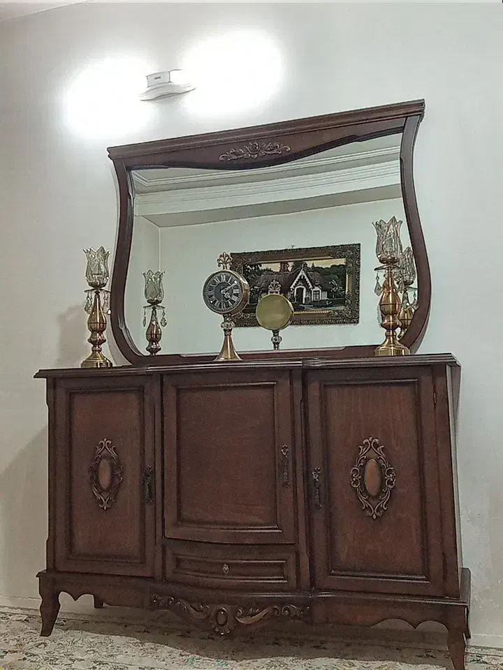 میز کنسول چوب راش|بوفه، ویترین، کنسول|بهارستان, |دیوار