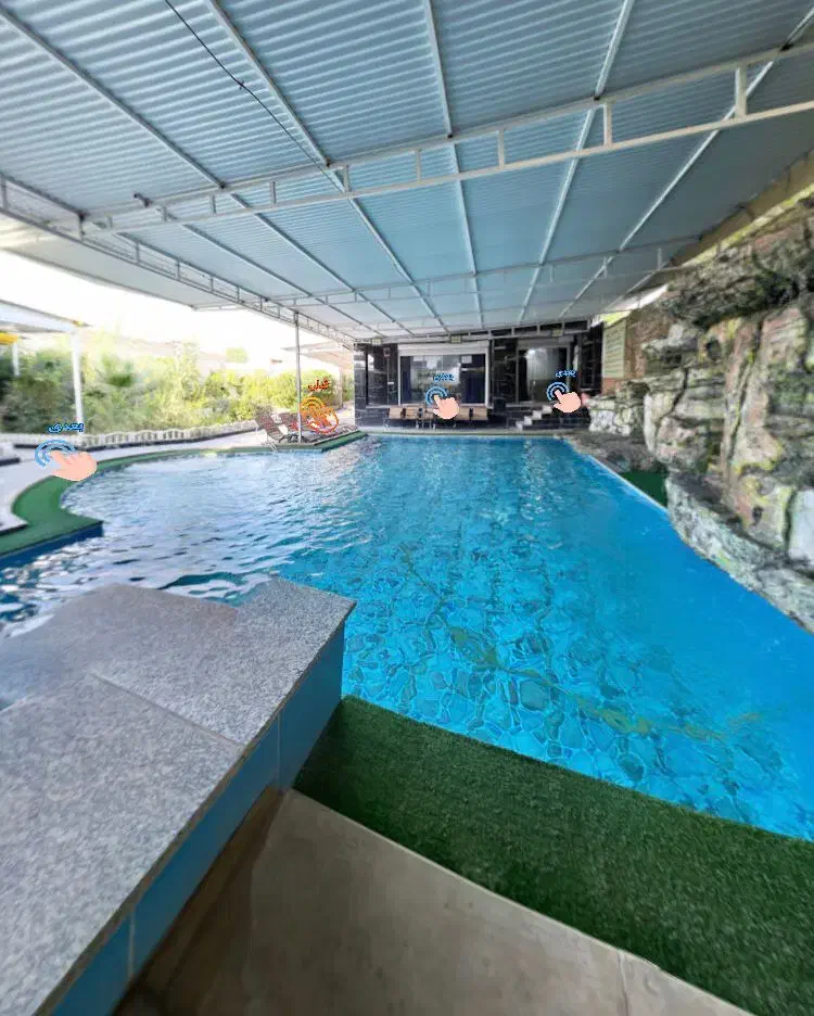 ویلاباغ تمیز/آبگرم /دسترسی به مراکز خرید|اجارهٔ کوتاهمدت ویلا و باغ|دزفول, |دیوار