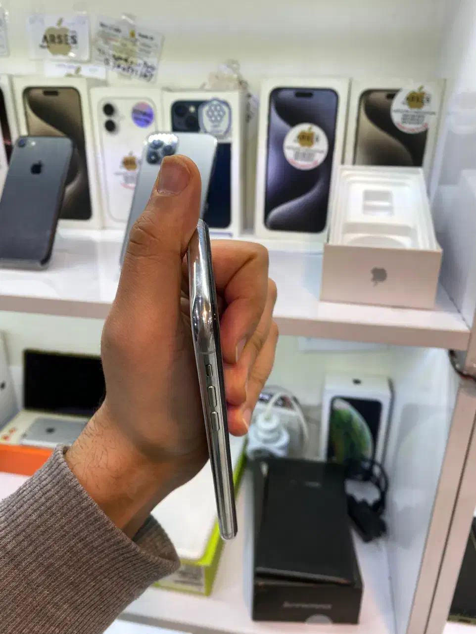 iphone xs ۲۵۶ سفید|موبایل|کرج, گوهردشت|دیوار