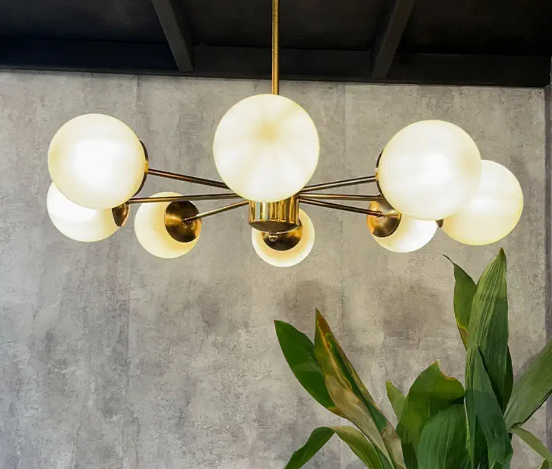 لوستر مولکولی|لوستر و چراغ آویز|قائمشهر, |دیوار