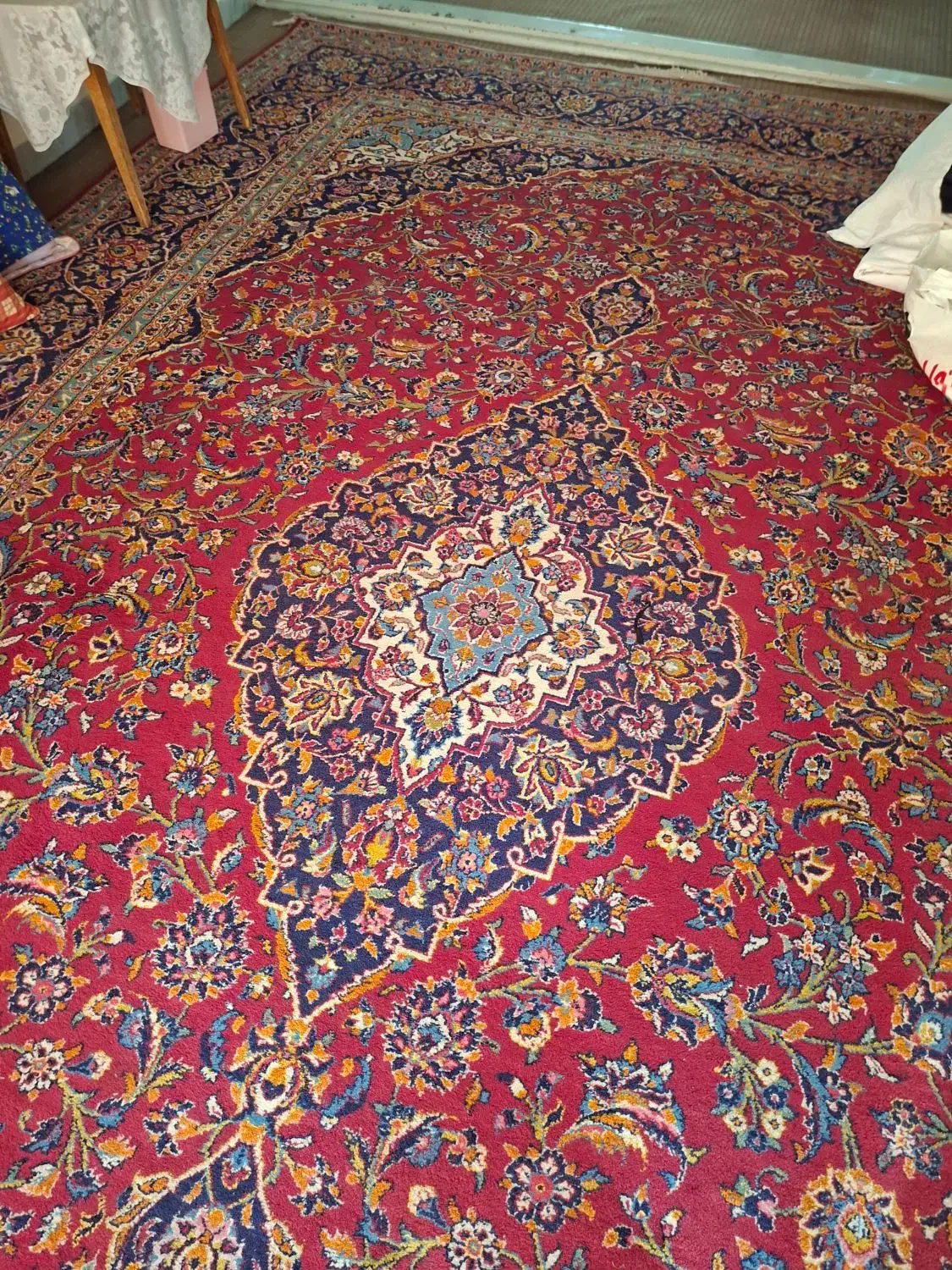 فرش دستبافت لاکی- اردکان- طرح فتاحی|فرش|قزوین, |دیوار