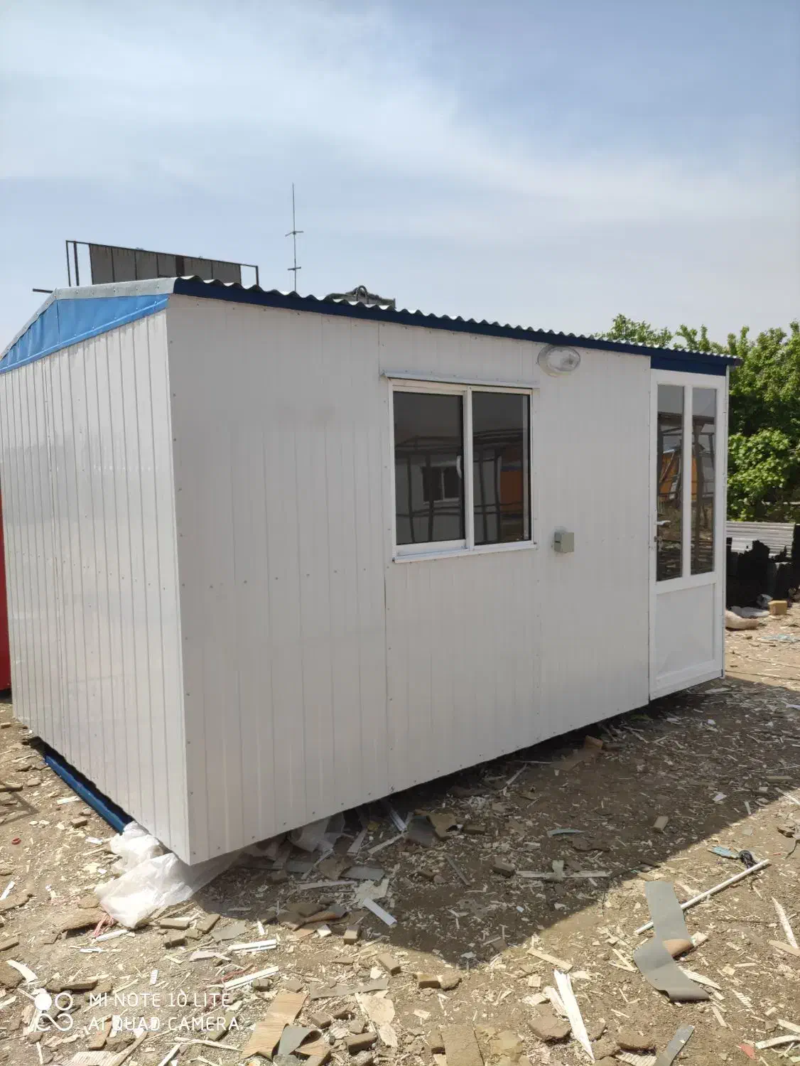 کانکس 10متر مربع کابینت دار|مصالح و تجهیزات ساختمان|رشت, بلوار گیلان|دیوار