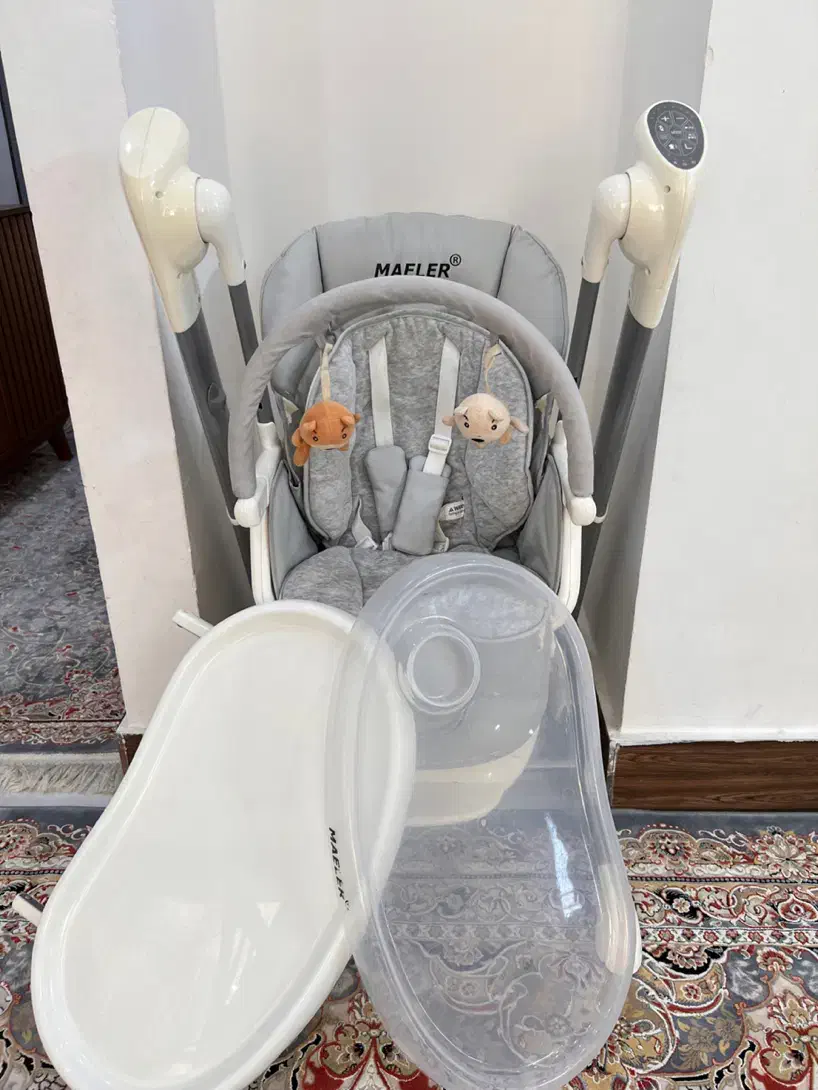 صندلی غذا تاب برقی|تخت و صندلی بچه|ورامین, ورامین|دیوار