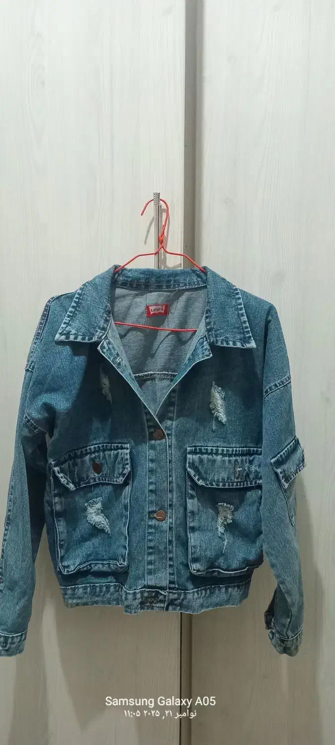 کت جین زنانه نو|لباس|اهواز, سپیدار|دیوار