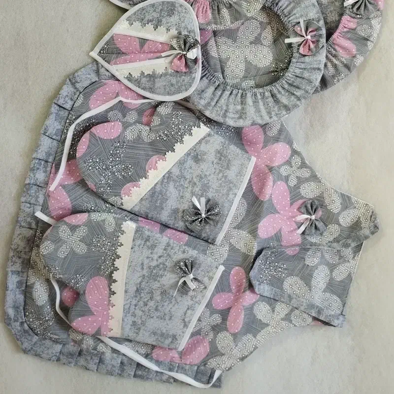 سرویس دم کنی عروس11پارچه|سفره، حوله، دستمال آشپزخانه|خاش, |دیوار