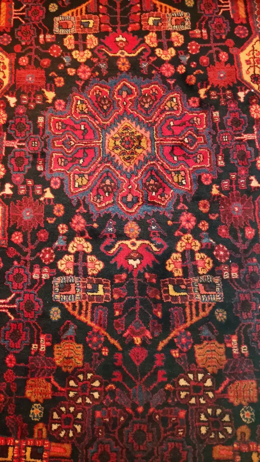 قالی دست باف|فرش|نهاوند, |دیوار