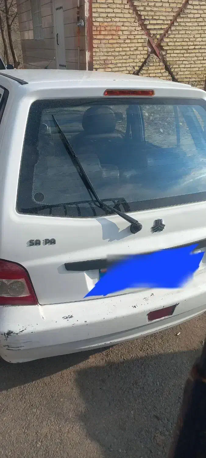 پراید111سفید|خودرو سواری و وانت|قزوین, |دیوار