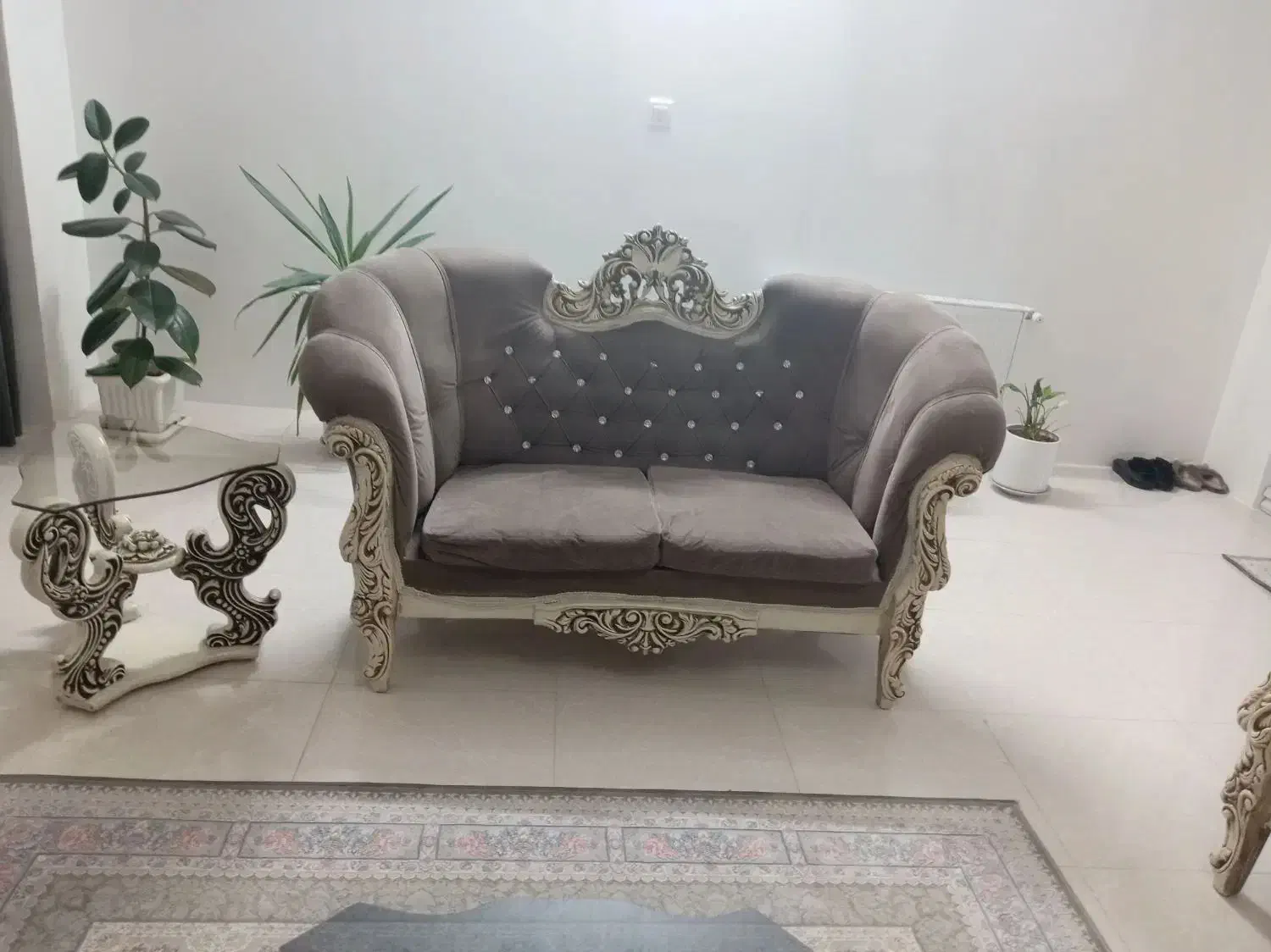 مبل هفت نفره استیل|مبلمان خانگی و میز عسلی|مشکیندشت, |دیوار