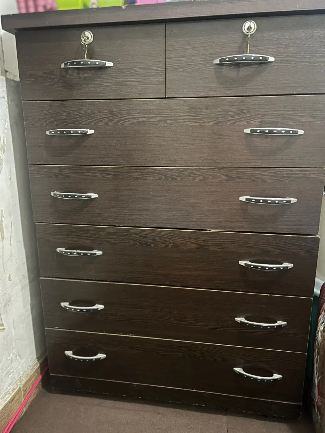 دراور ۷ کشو|جاکفشی، کمد، دراور|رشت, شهرک صبا|دیوار