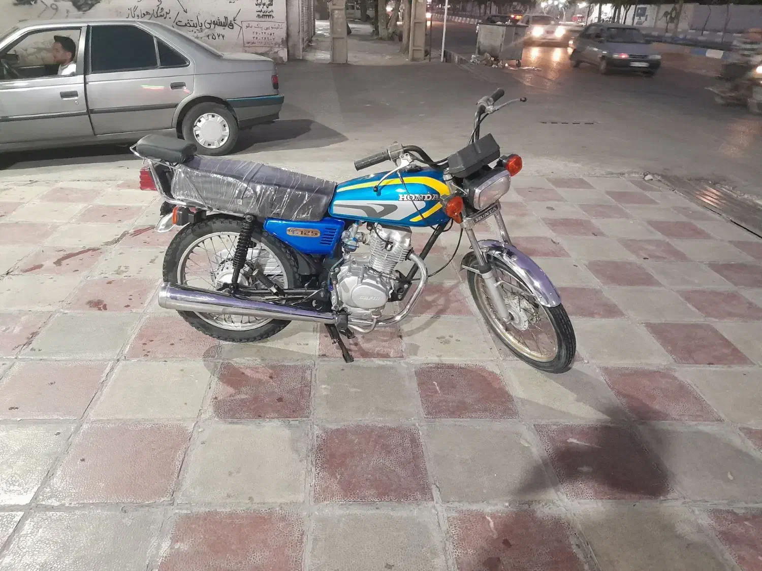 ۱۲۵ مدل ۸۷ مزایده|موتورسیکلت|خاوران, |دیوار