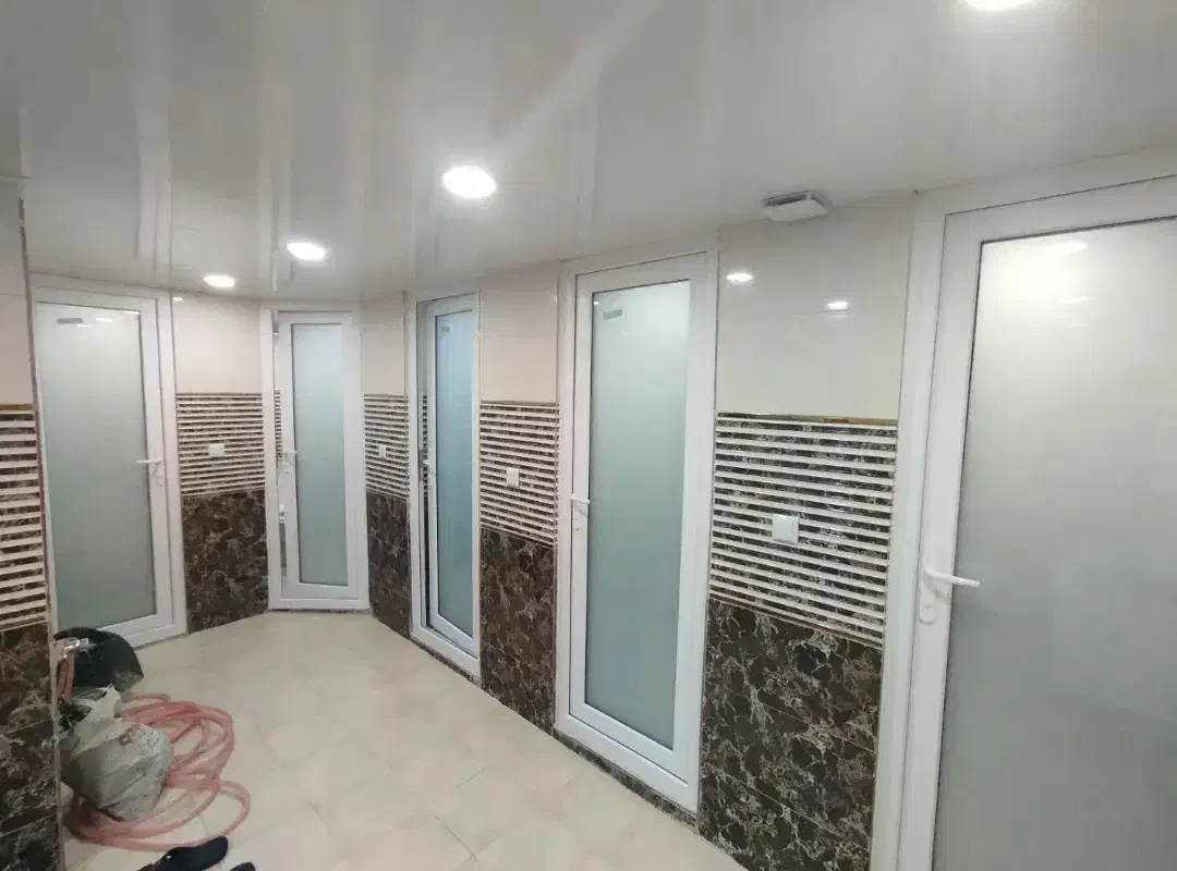 انواع درب پی وی سی سرویس|مصالح و تجهیزات ساختمان|بانه, |دیوار