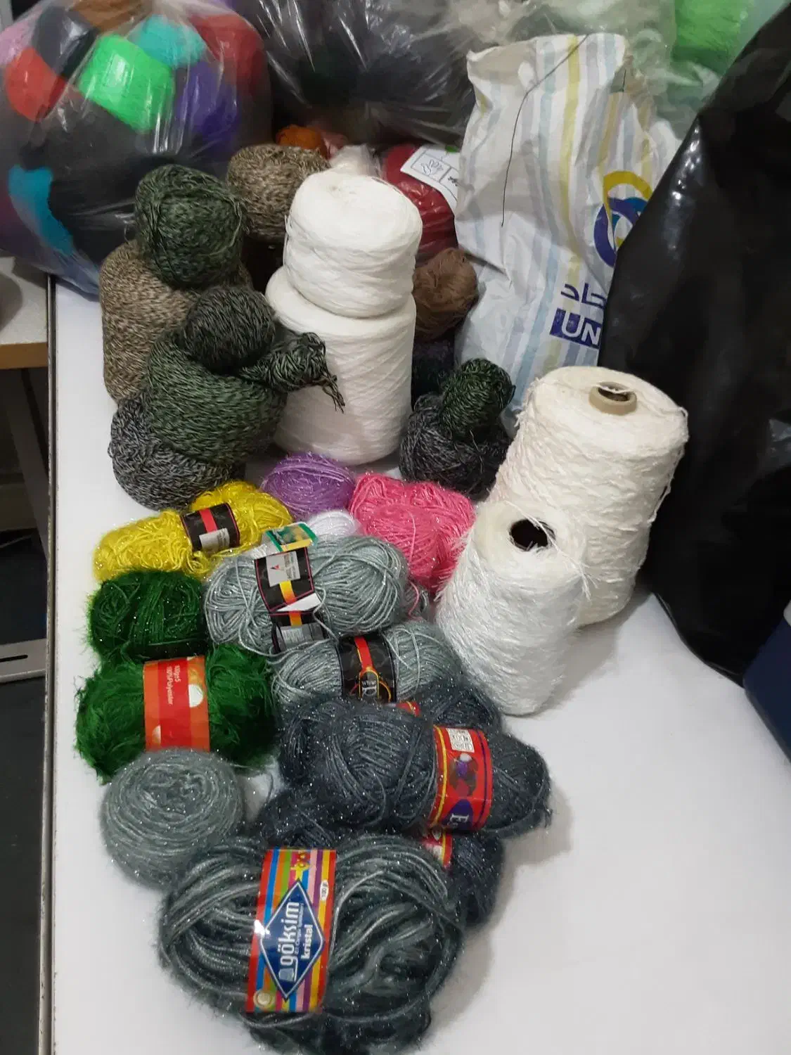 کاموا سوزنی و دوک|لوازم خیاطی و بافتنی|مهر, |دیوار