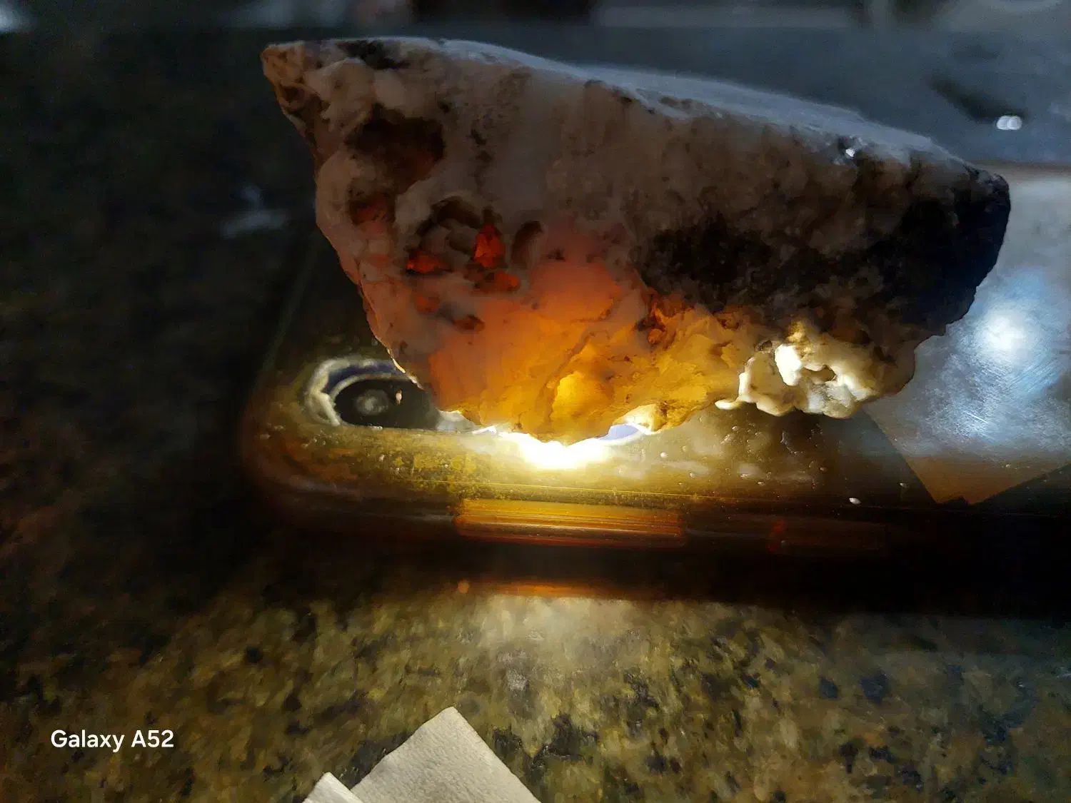 سنگ کلکسیونی عقیق سلیمانی.شجر.آماتیس|کلکسیون اشیاء عتیقه|قرچک, باقرآباد|دیوار