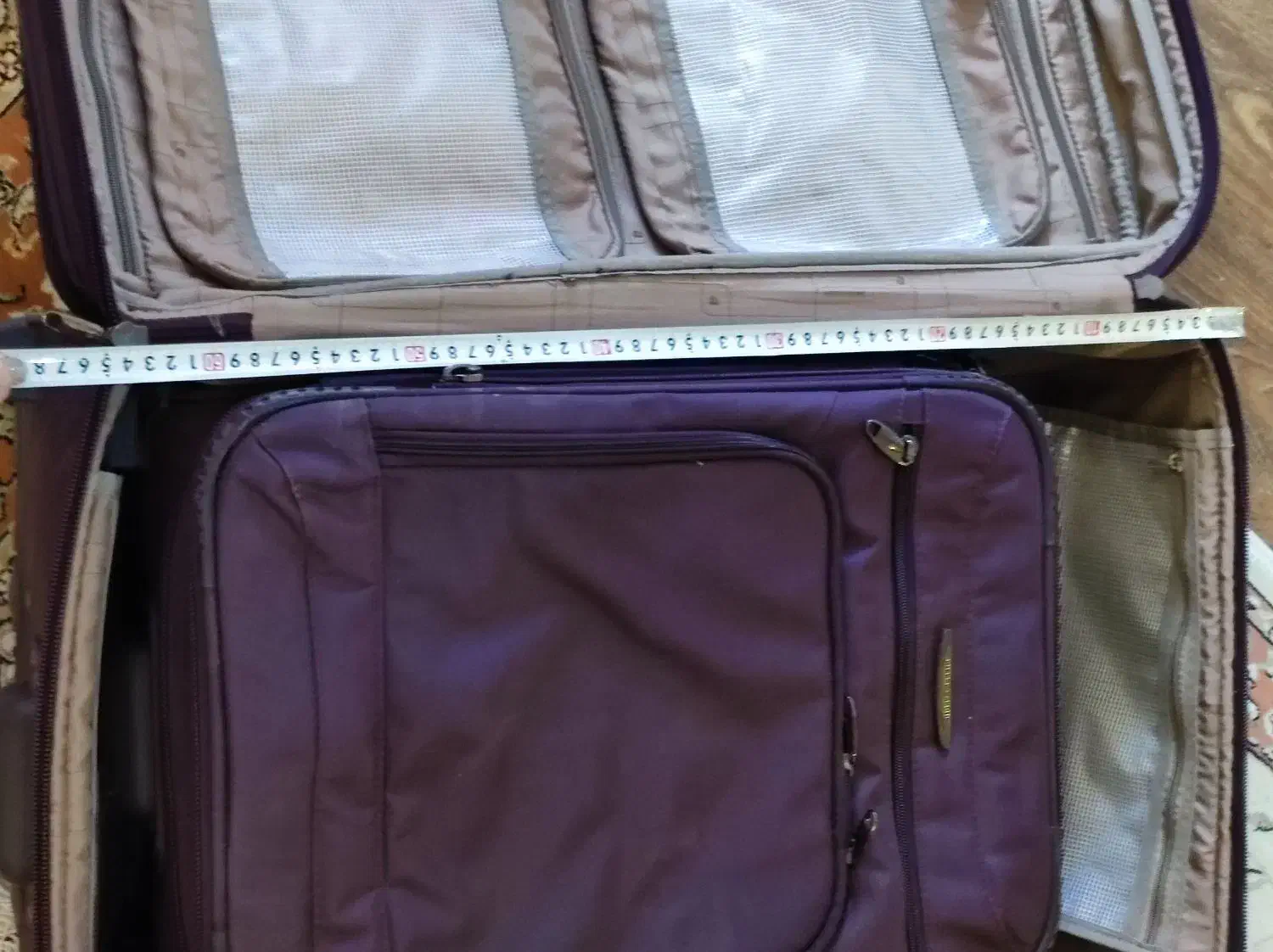 ۲ عدد چمدان اصل Pierre Cardin (پیرکاردن) در حد نو|کیف، کفش، کمربند|پردیس, فاز ۲|دیوار