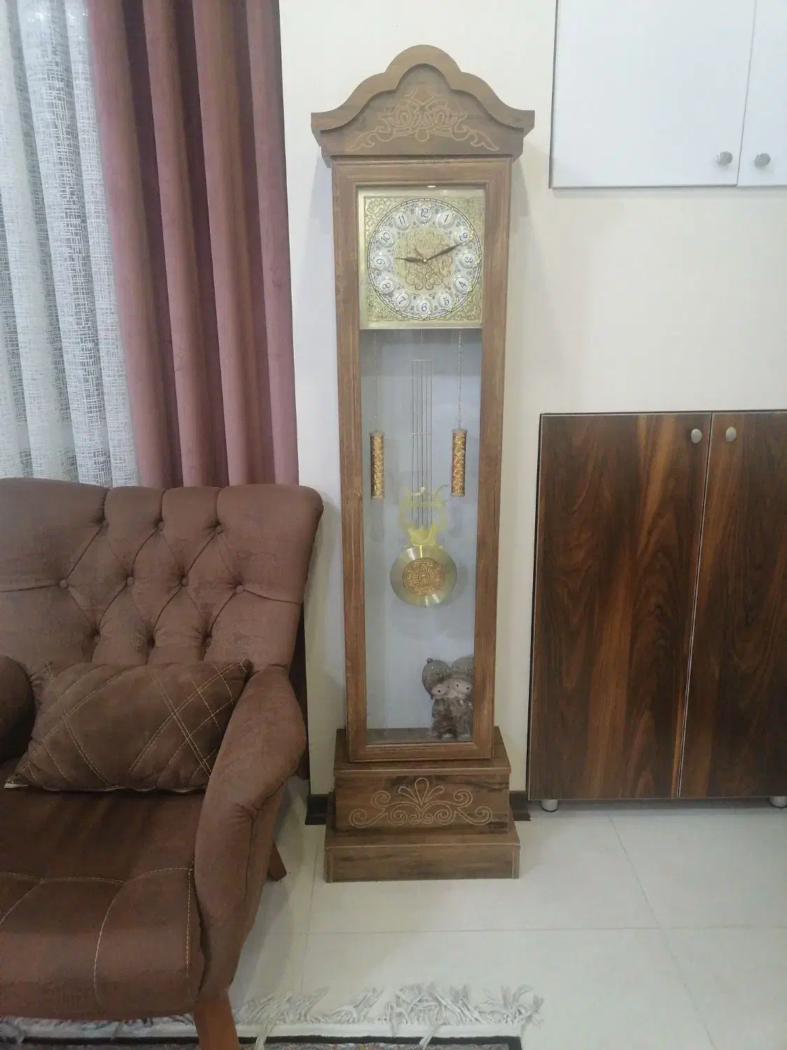 ساعت ایستاده چوبی|ساعت دیواری و تزئینی|هشتگرد, مدرس|دیوار