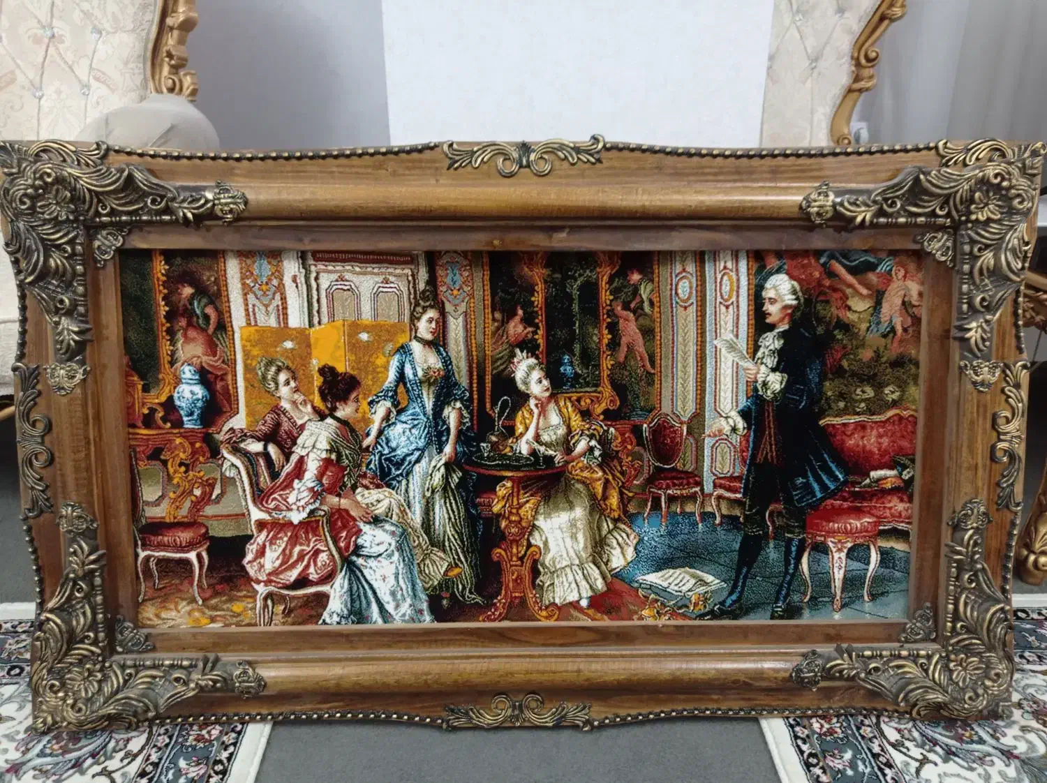 تابلو|تابلو فرش|رباط‌کریم, نصیرشهر|دیوار