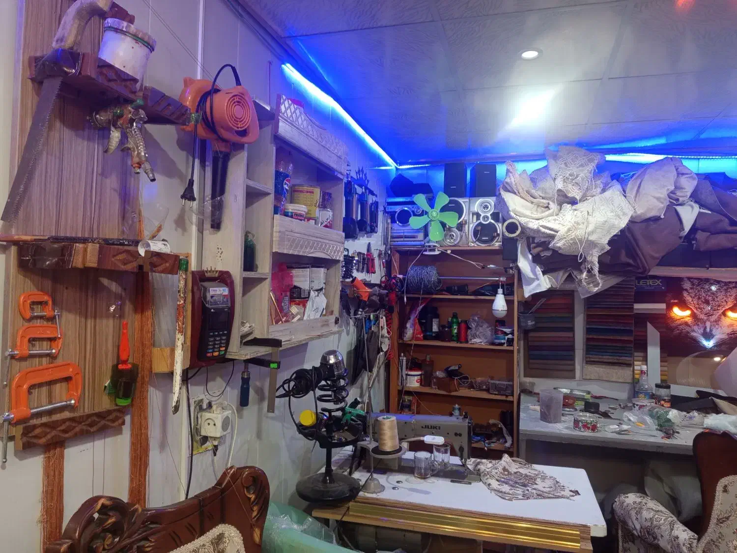 ابزار کامل رویه کوبی مبل|ابزارآلات|هشتگرد, شهرک صنعتی هشتگرد|دیوار