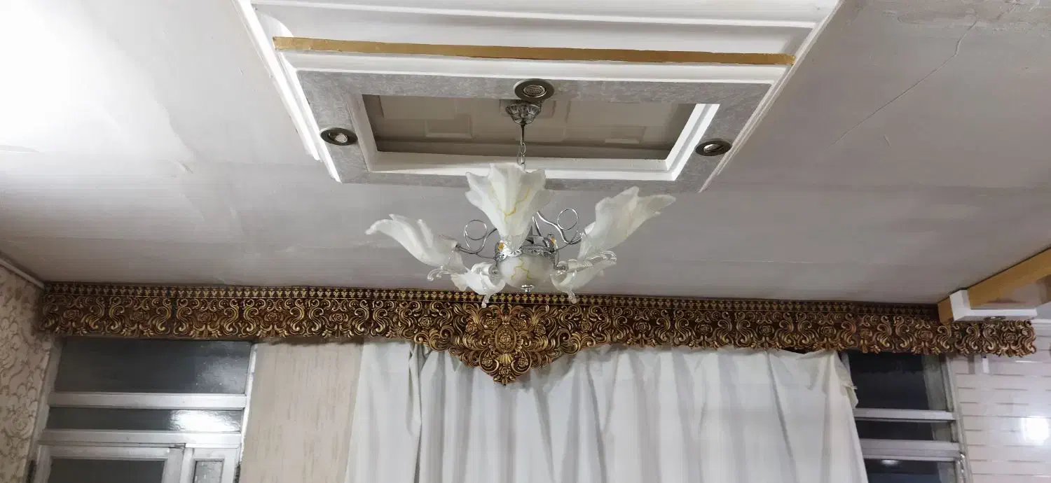 کتیبه پرده 4متر ونیم|پرده، رانر، رومیزی|مشهد, مصلی (کارمندان اول)|دیوار