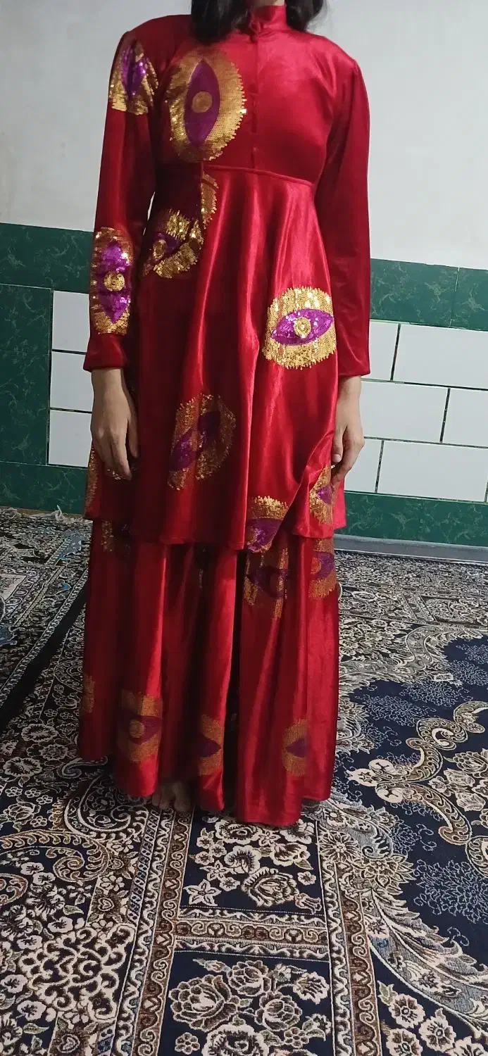 لباس محلی|لباس|مسجد سلیمان, |دیوار