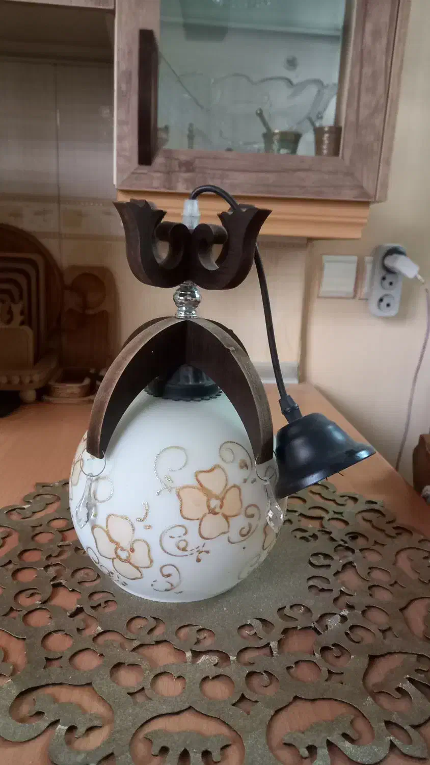 لوستر تک حباب|لوستر و چراغ آویز|تهران, بهداشت|دیوار