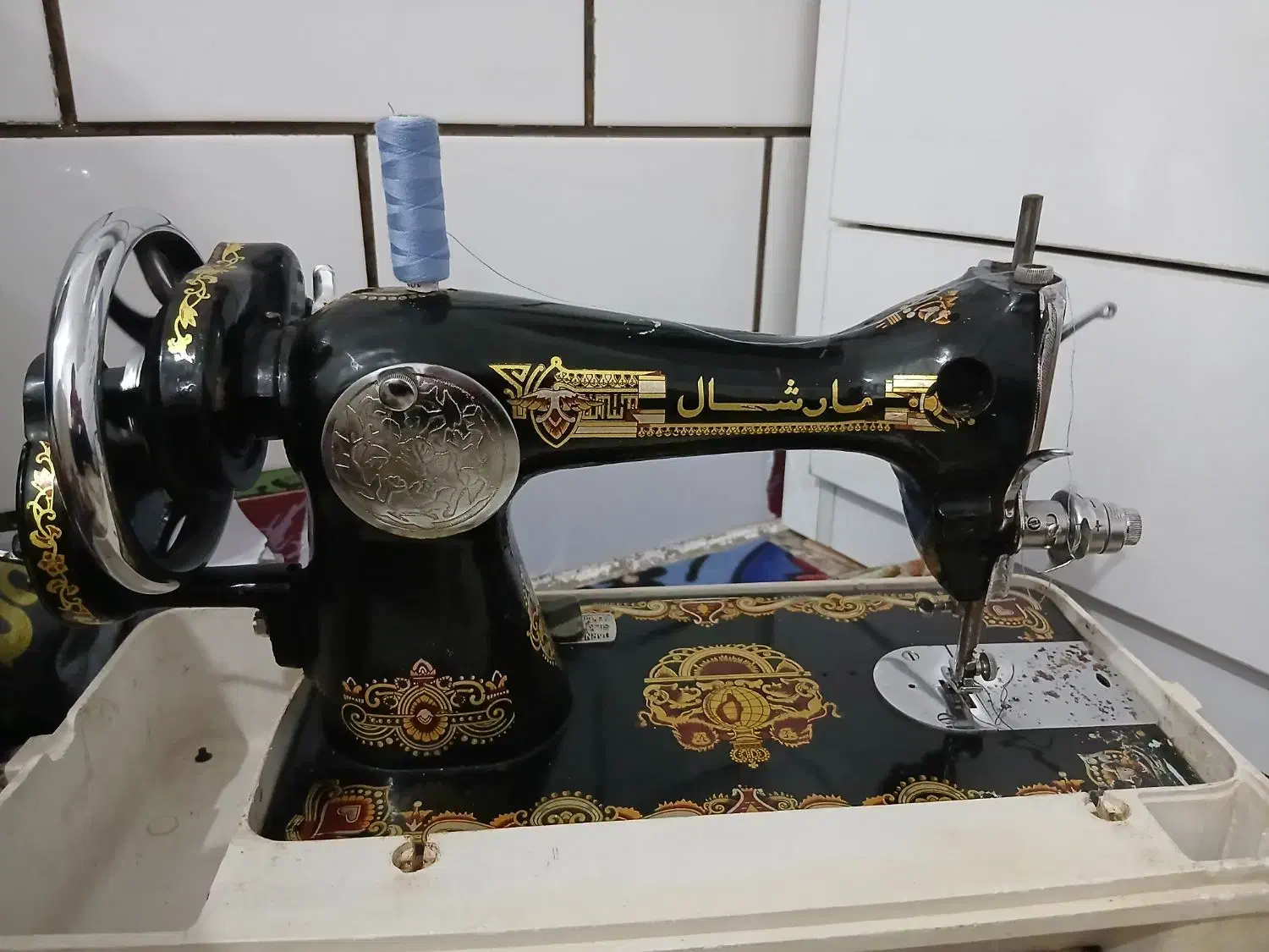 چرخ خیاطی|چرخ خیاطی و ریسندگی|دزفول, |دیوار