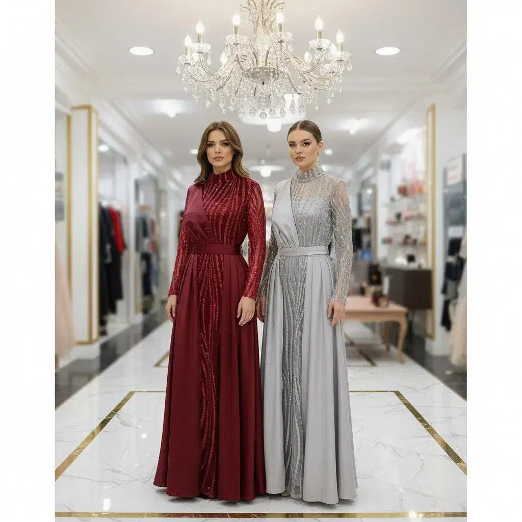 لباس مجلسی دو دامنه لادن کد تخفیف 1010|لباس|تهران, امام زاده حسن|دیوار