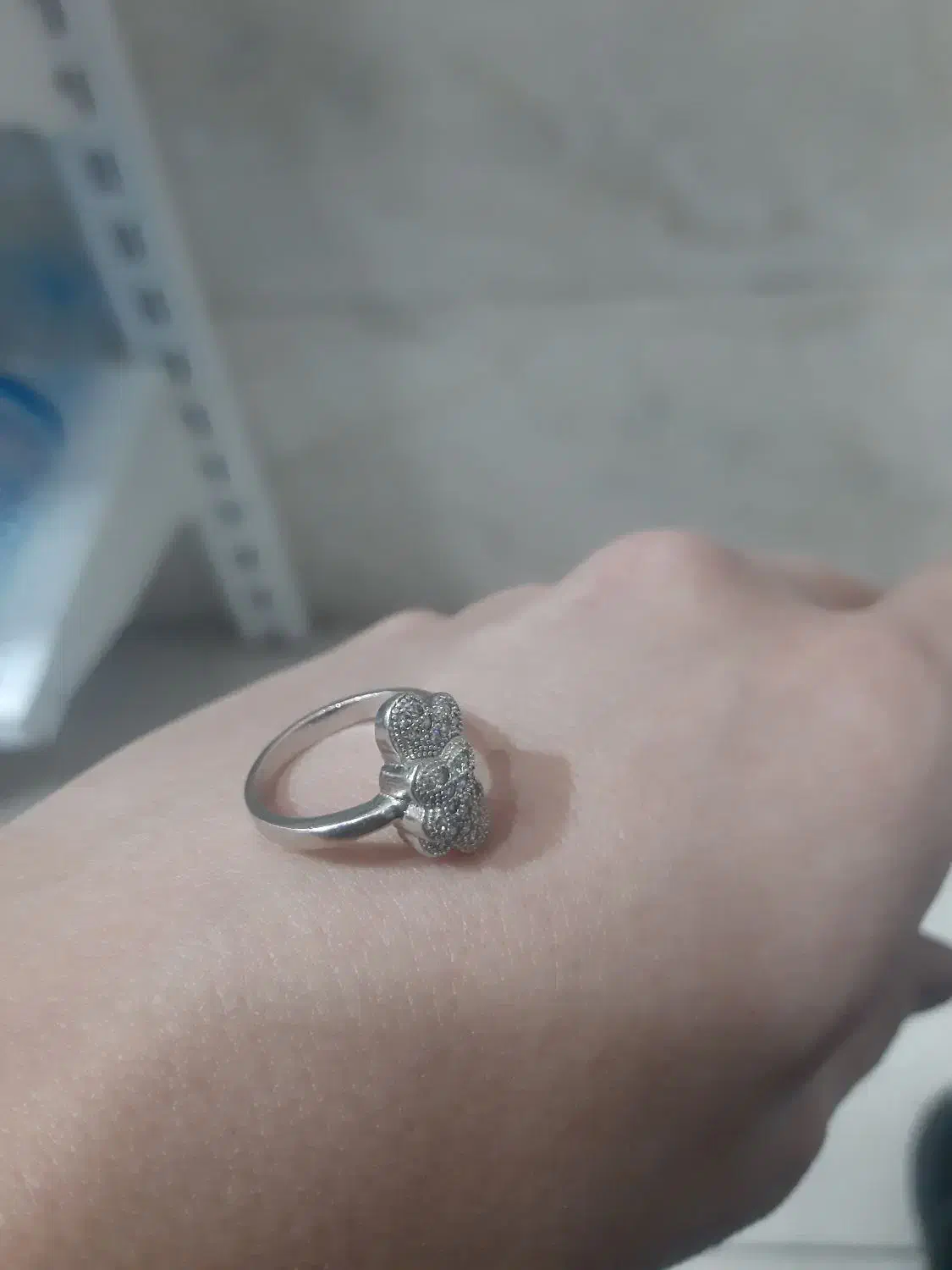 انگشتر نقره ۴.۱ گرم|جواهرات|نوشهر, |دیوار