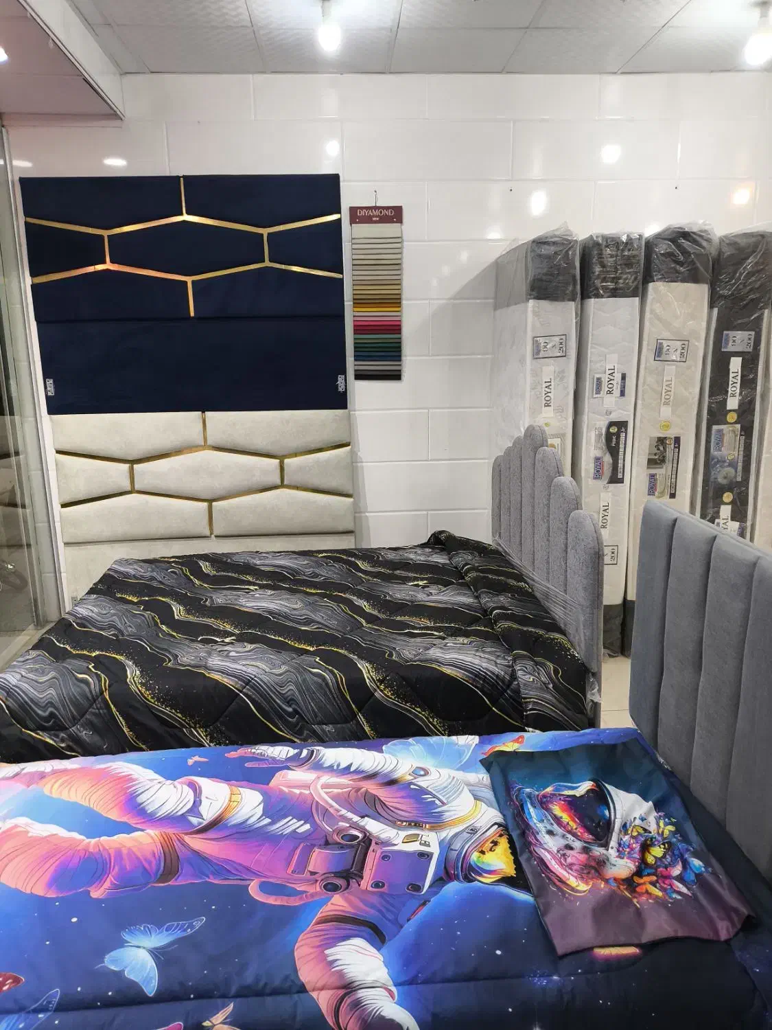 تخت خواب یک نفره و دونفره|تخت و سرویس خواب|قم, ولیعصر|دیوار