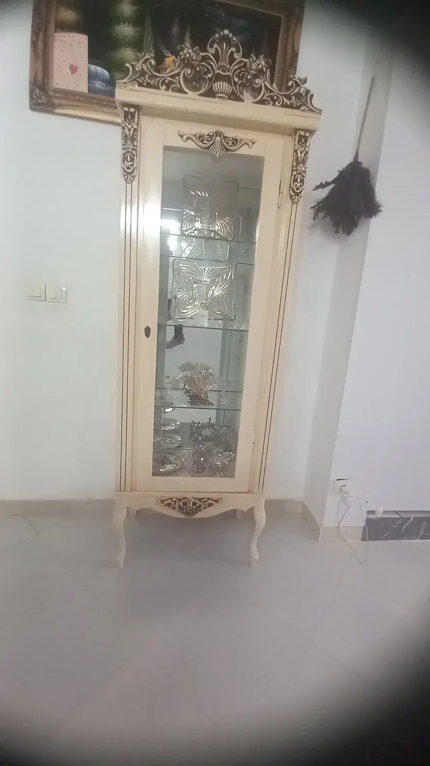 گنجه سالم|بوفه، ویترین، کنسول|گلبهار, شهر جدید گلبهار|دیوار