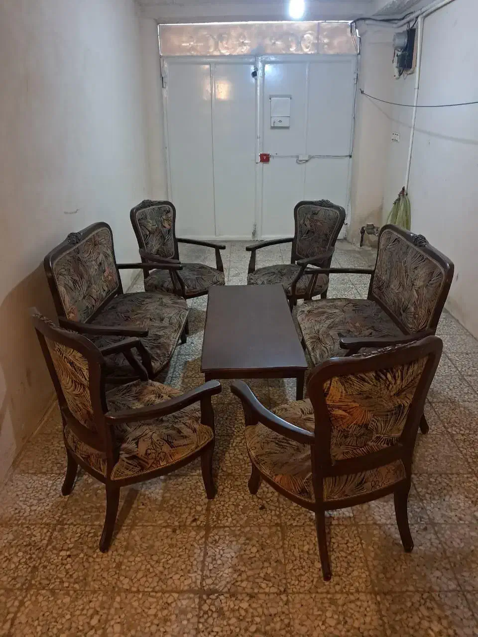 مبل ۸نفره نیمه استیل|مبلمان خانگی و میز عسلی|لاهیجان, یوسف آباد|دیوار