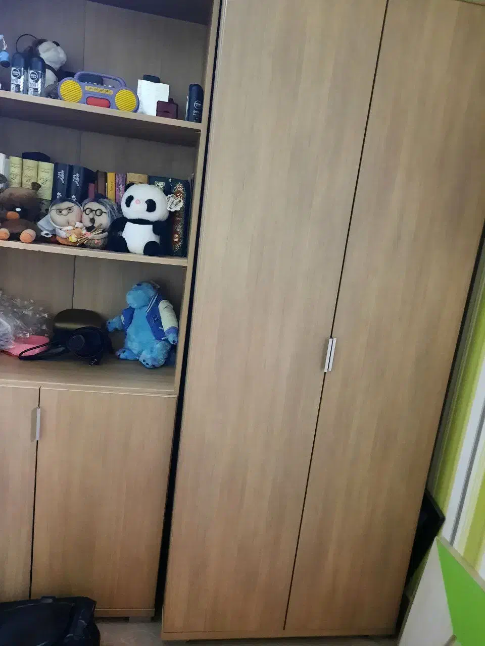 کمدوقفسه ی کتاب|کتابخانه، شلف، قفسه‌های دیواری|قم, شهرک قدس|دیوار