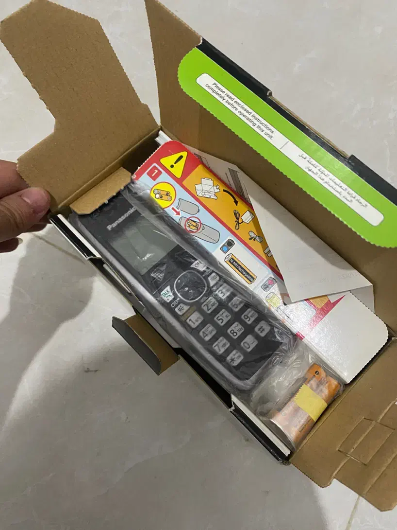 تلفن بی سیم panasonic|تلفن رومیزی|رشت, دروازه لاکان|دیوار