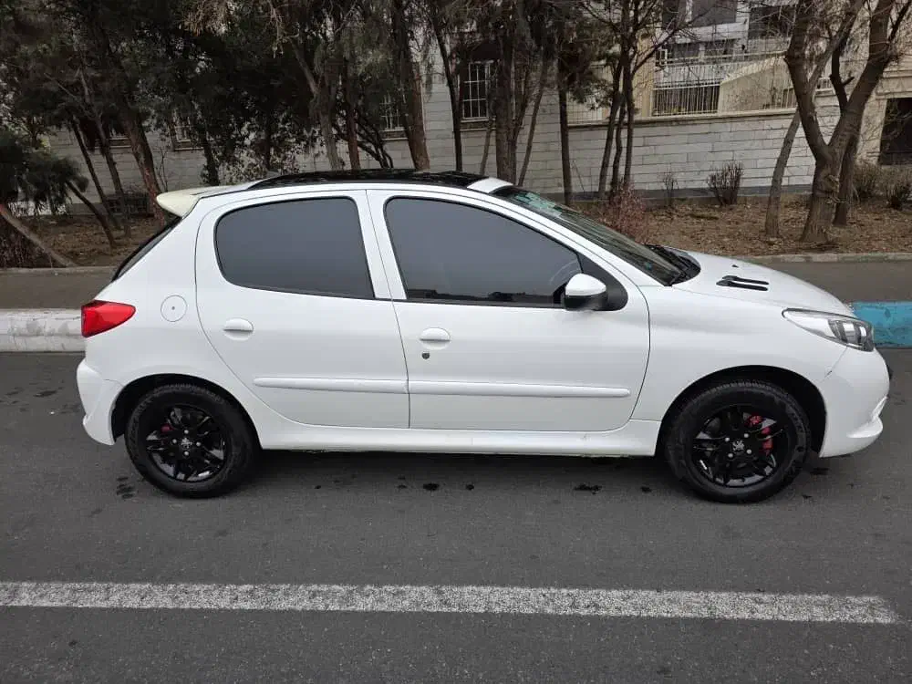 207 اتوماتیک پانوراماtu5p|خودرو سواری و وانت|تهران, چوب تراش|دیوار