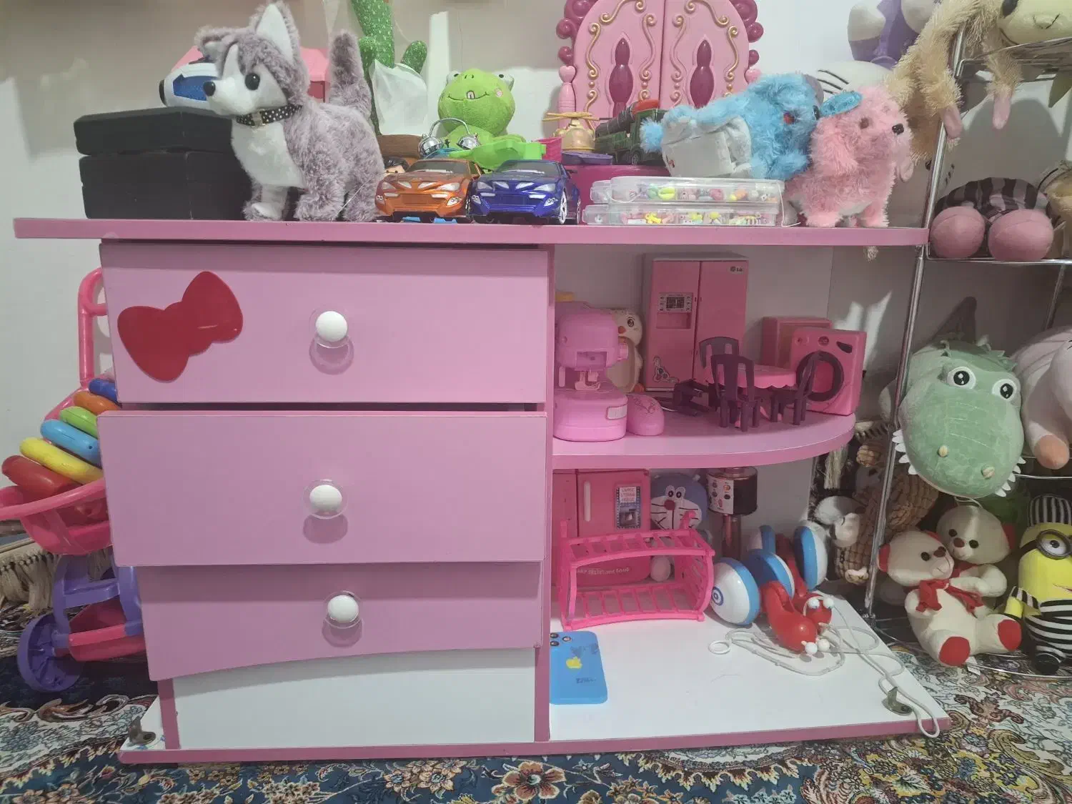 تخت کودک و گهواره شو|تخت و سرویس خواب|زرند, |دیوار