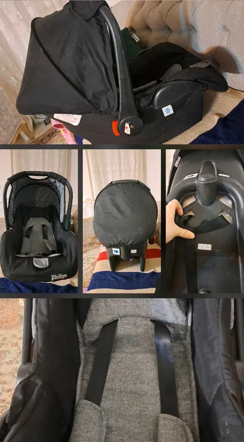 سرویس کامل تشک گارددار،کریر،لباس گرم|اسباب و اثاث بچه|مشهد, بهشت|دیوار