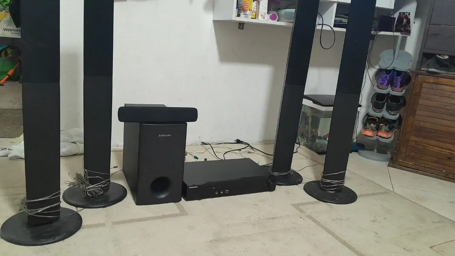 سینما خانوادگی سامسونگ ۶عدد|سیستم صوتی خانگی|تهران, زعفرانیه|دیوار