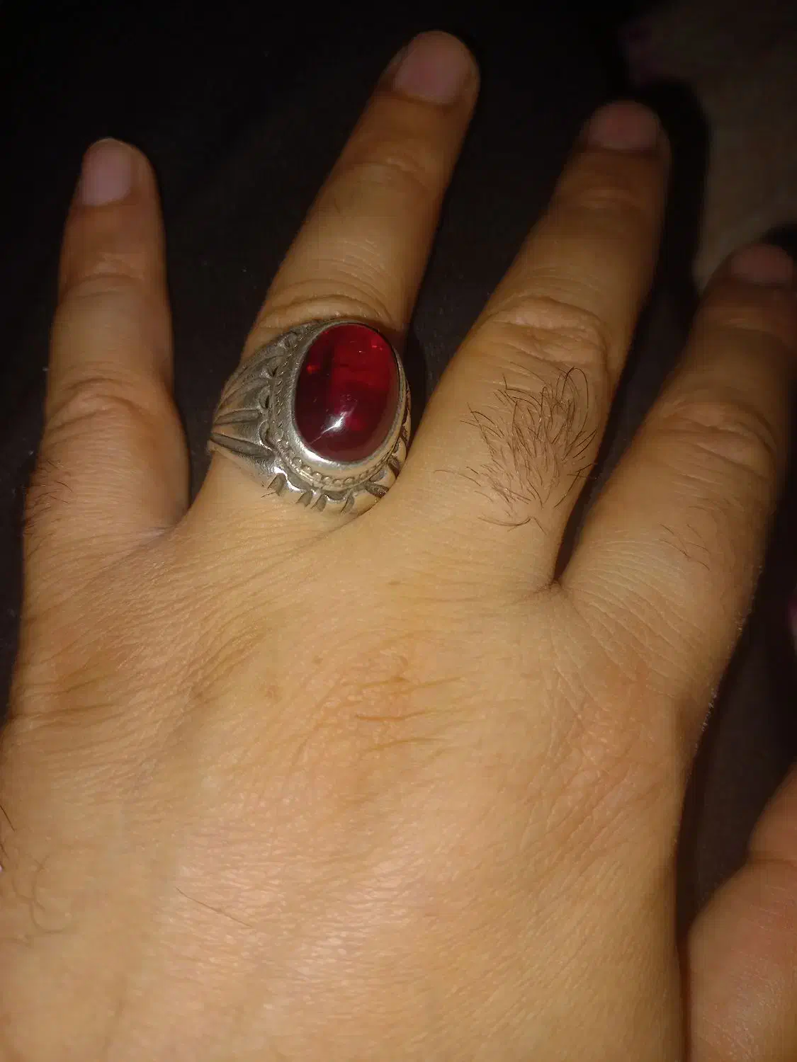 انگشتر یاقوت سرخ رز|جواهرات|یزد, |دیوار