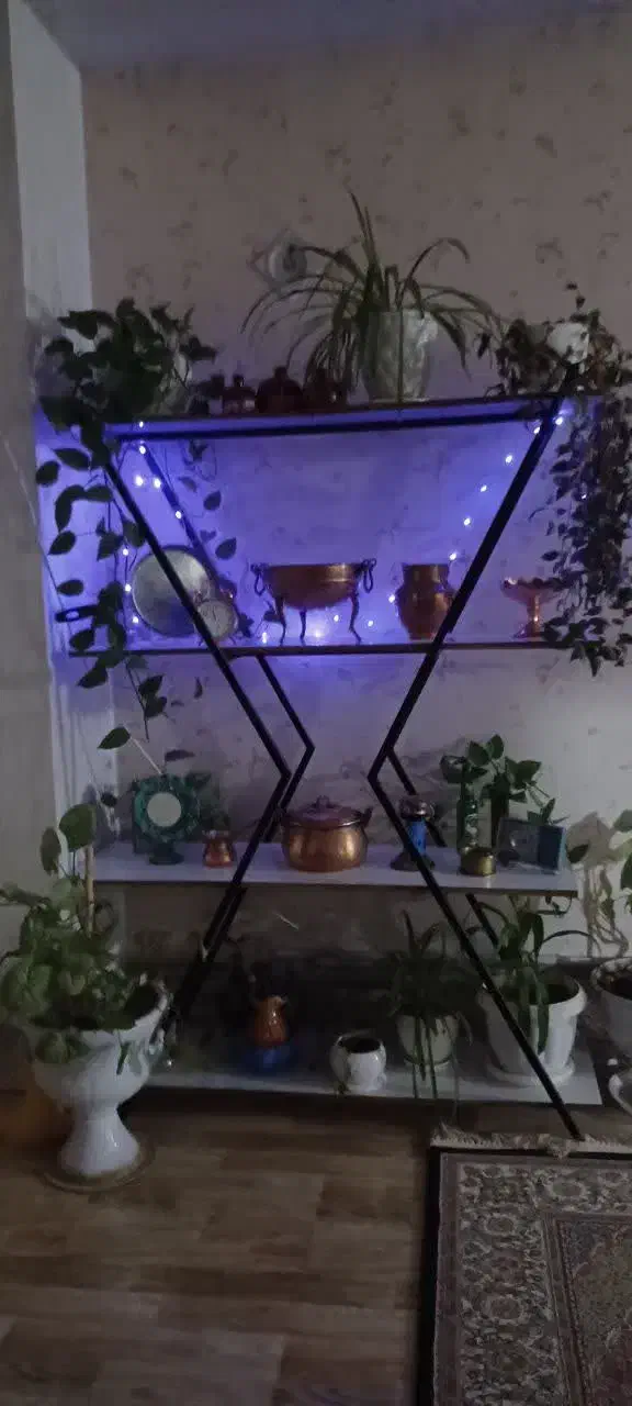 استند جای گل ودکوری|کتابخانه، شلف، قفسه‌های دیواری|وحیدیه, |دیوار