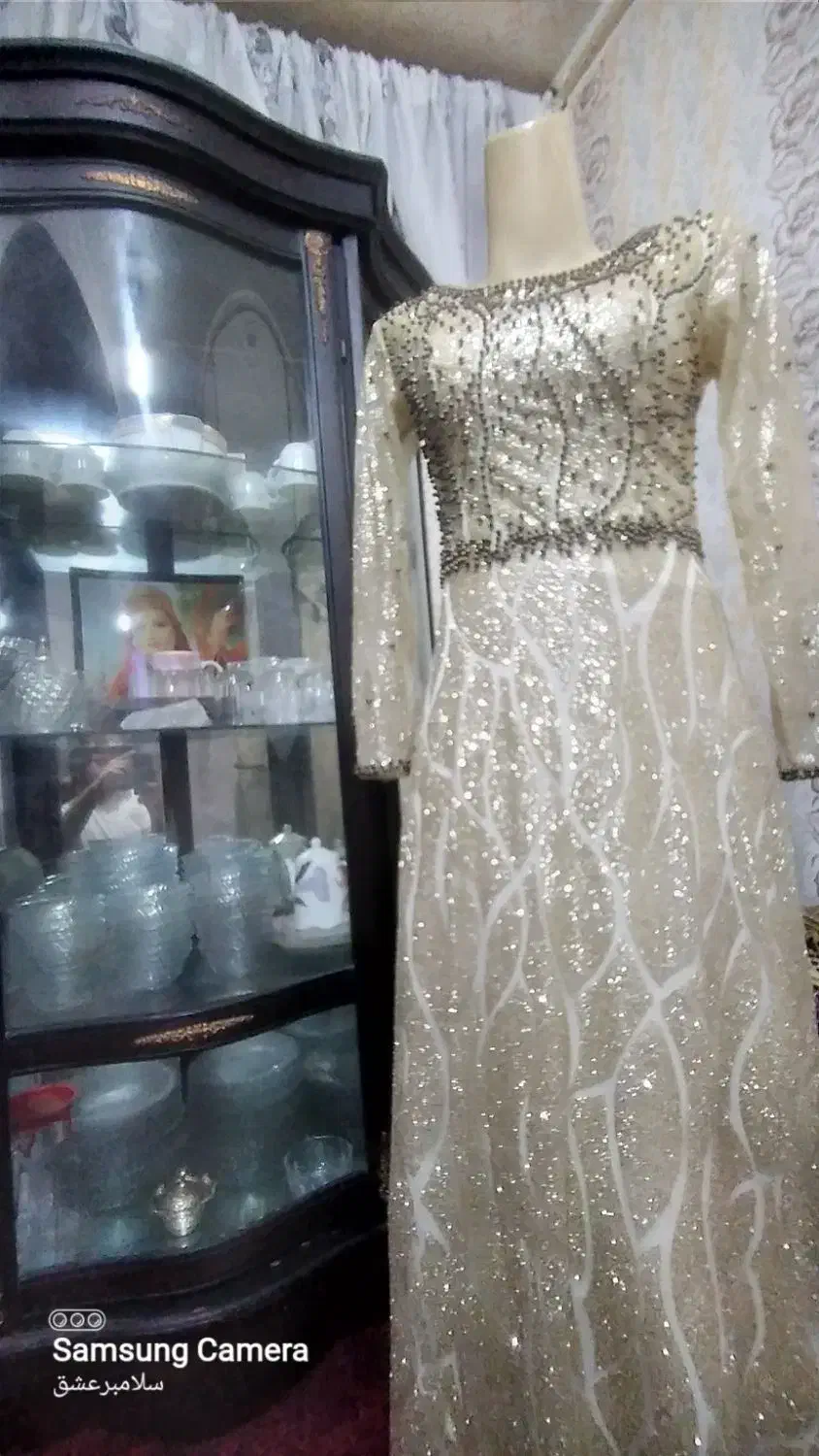 زنانه مروارید دوز.ماکسی|لباس|مشهد, شهید شهریاری|دیوار