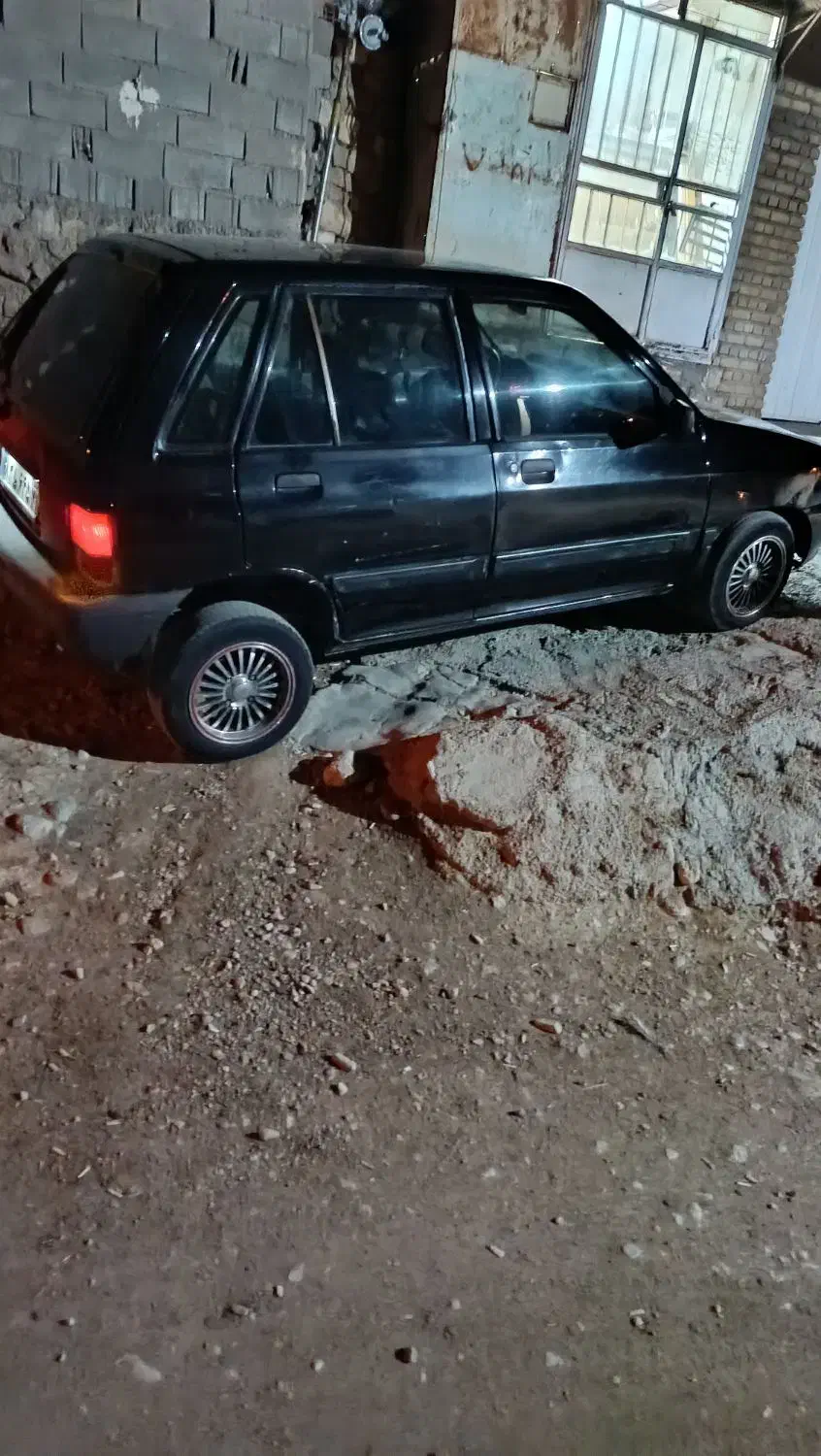 پراید هاچ بک مشکی|خودرو سواری و وانت|خرمآباد, |دیوار