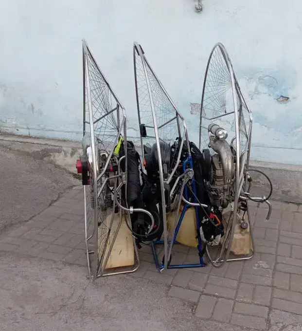 پاراگلایدر پاراموتور  ایتالیایی  پرقدرت تک نفره|تجهیزات ورزشی|تهران, پونک|دیوار