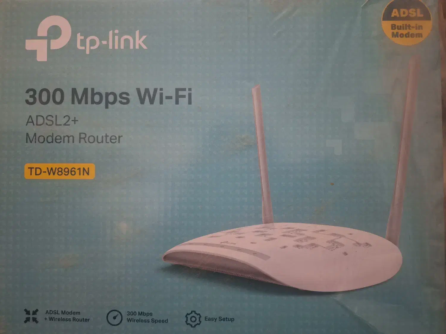 مودم روتر ADSL2 PLUS تی پی لینک مدل TD-W8961N V5|مودم و تجهیزات شبکه|کرج, شهرک بنفشه|دیوار