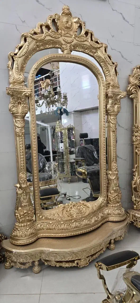 فروش آینه های سلطنتی چوبی تمام راش|آینه|ساری, |دیوار
