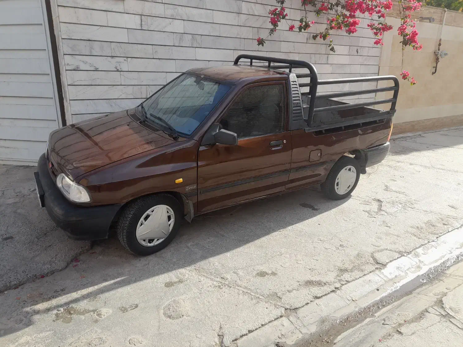 فروش  سایپا ۱۵۱ (پراید بار)قهوه ای مدل ۹۳ بدون رنگ|خودرو سواری و وانت|داراب, |دیوار