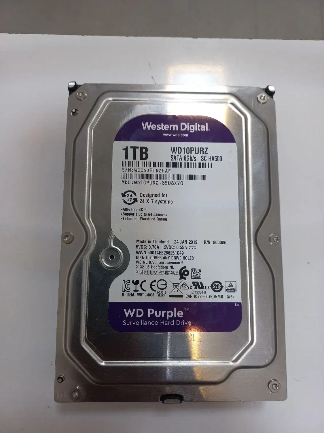 انواع هارد دست دوم درحد(درصد سلامتی ۱۰۰٪)|قطعات و لوازم جانبی رایانه|ارومیه, |دیوار