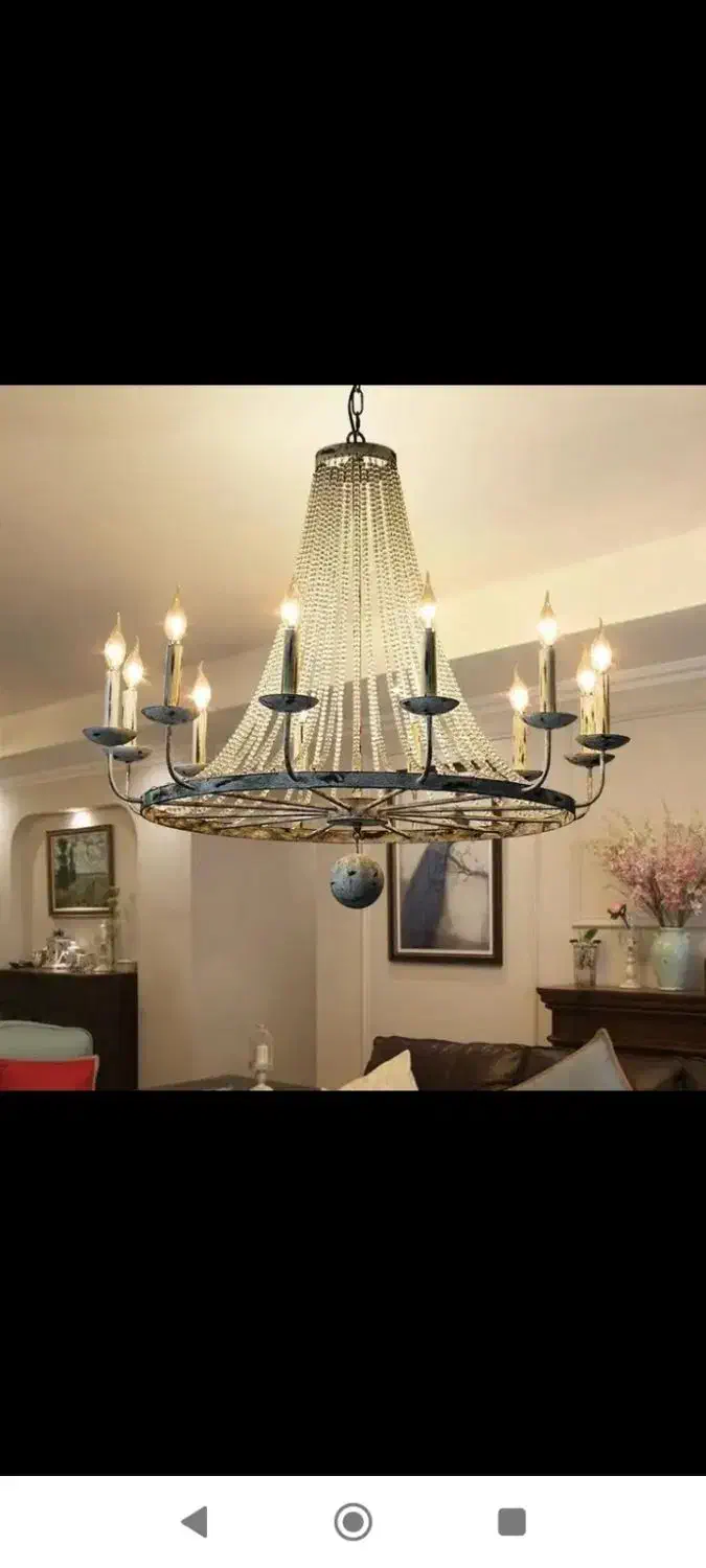 لوستر آکبند|لوستر و چراغ آویز|ایلام, |دیوار