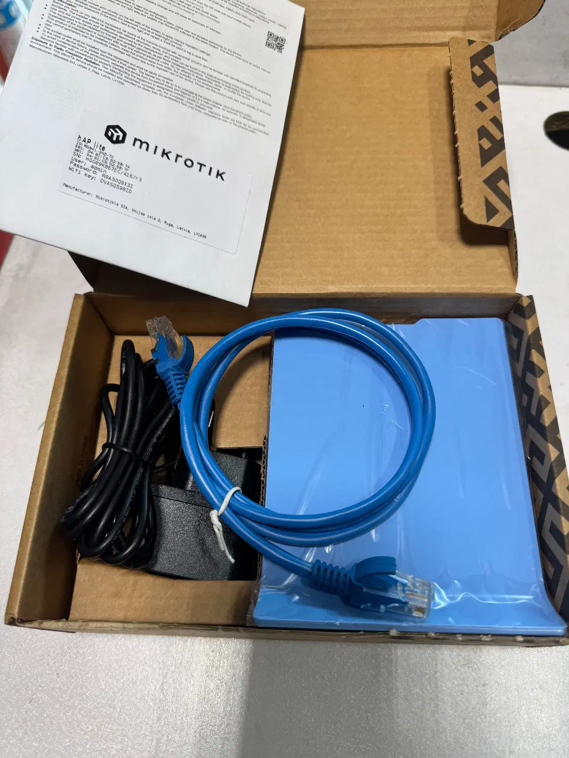 یک عدد روتر میکروتیک مدل HAP Lite|مودم و تجهیزات شبکه|رشت, فلسطین|دیوار
